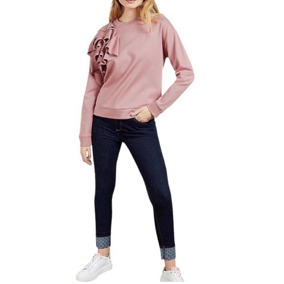 Ted Baker Pink Ozai Sweatshirt - Picture 6 of 16